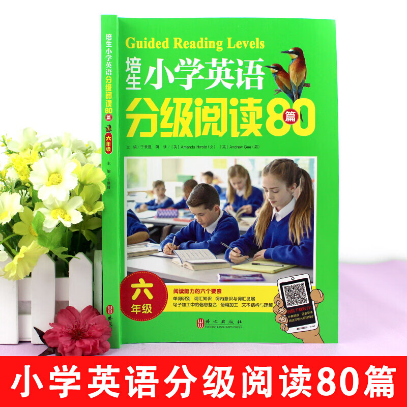 正版正版正规培生小学英语分级阅读80篇 六年级6有声听力单词阶梯训练绘本 小学生英文入门课外读物 少儿零基础练习