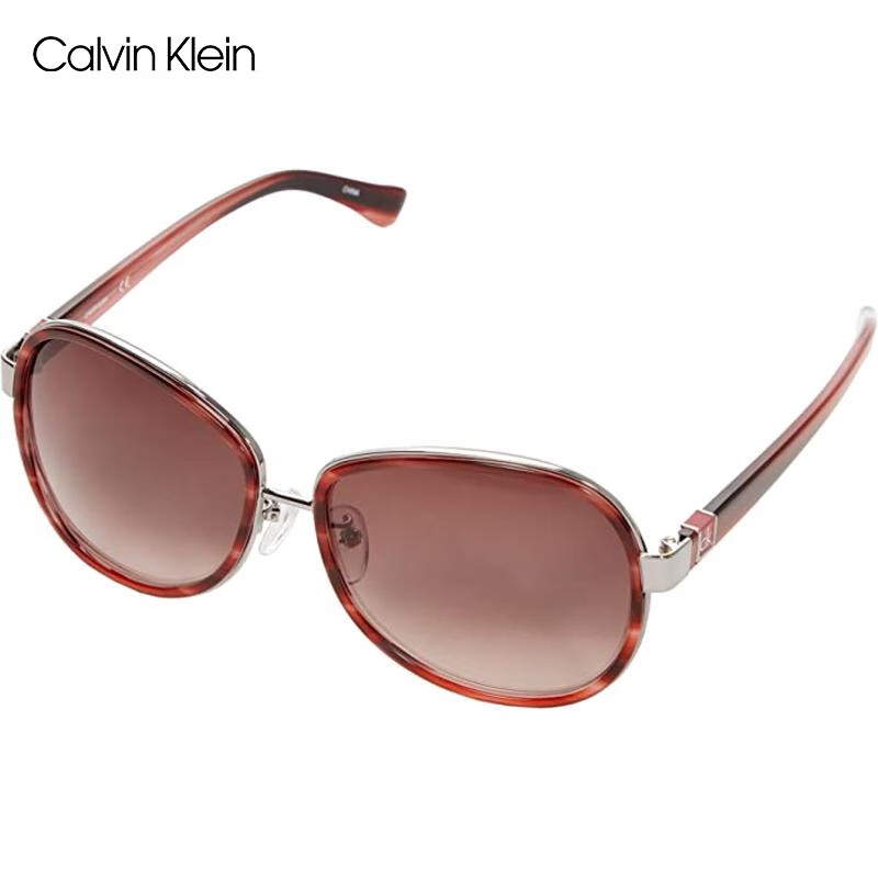 calvin klein七夕礼物 编辑精选男士ck1208sa太阳眼镜 burgundy one