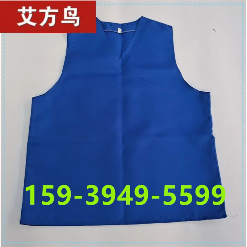 服看守所识别服马甲监狱囚服马甲拘留所马甲劳改犯人服刑服装 蓝色 m