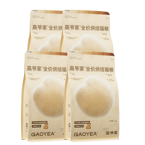 高爷家猫粮 鲜肉烘焙猫粮添加益生元全价成猫幼猫低温烘焙全阶段猫粮 6kg