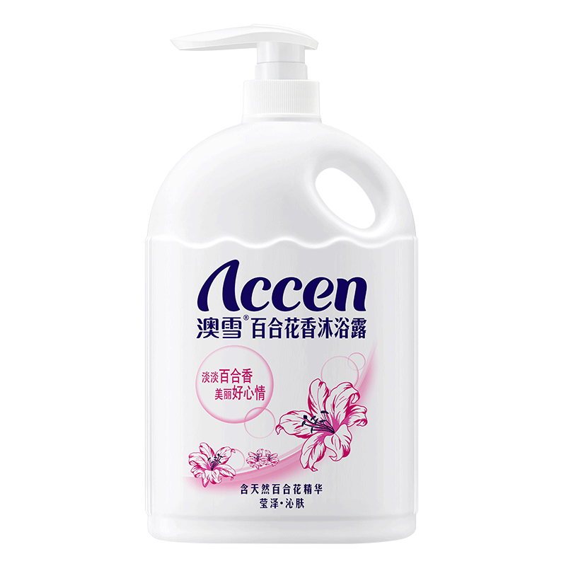 澳雪(accen)百合花香美肌沐浴露 900g滋润保湿