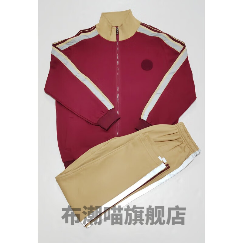 花淯东莞市大岭山镇博雅外国语学校校服夏秋冬季小学生初中生 深红色