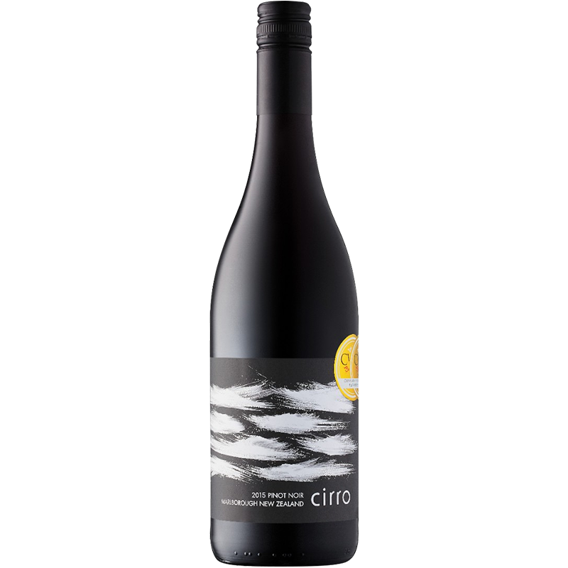Cirro 卷云 果味细腻浓郁 新西兰Cirro卷云黑皮诺干红葡萄酒Pinot Noir红酒750m
