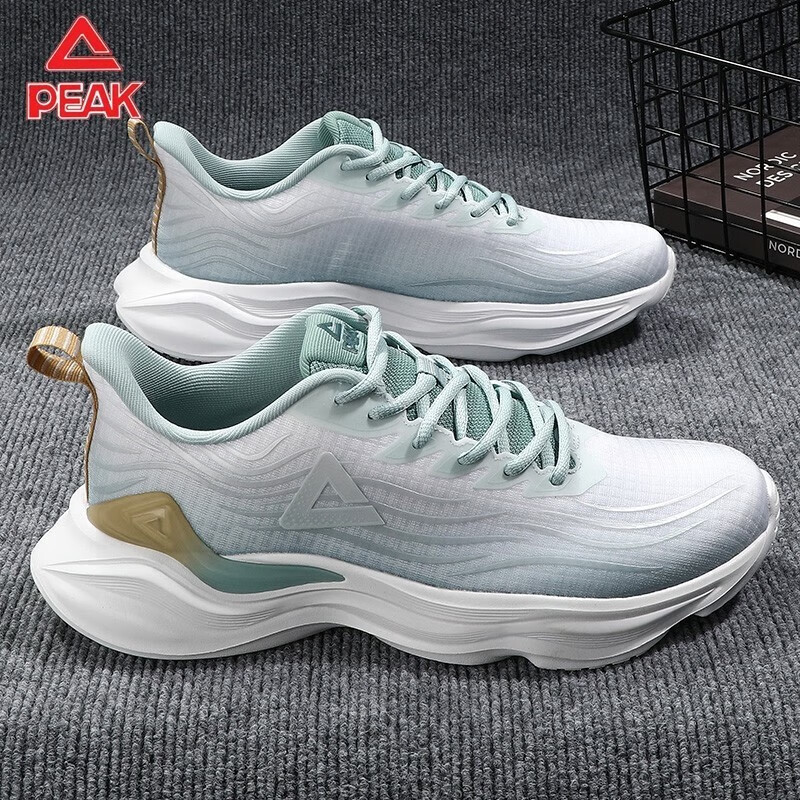 匹克(peak)男鞋运动鞋男夏季新款网面透气学生轻便软底防滑减震慢跑步