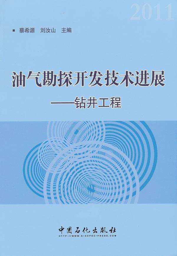 油气勘探开发技术进展钻井工程