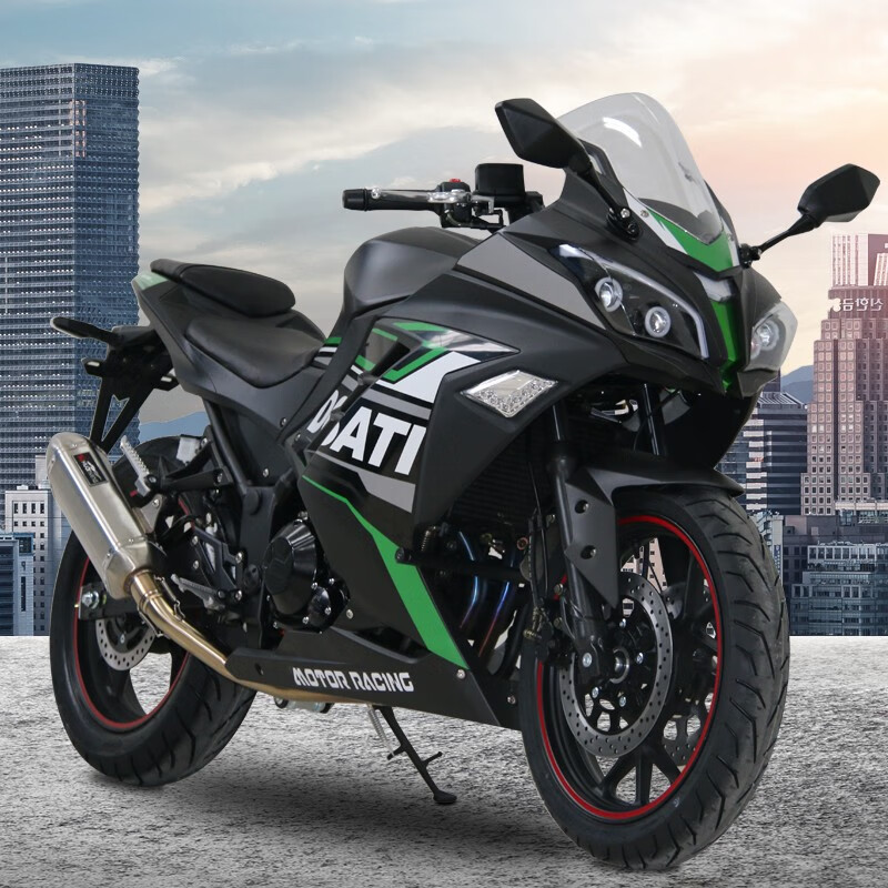 cheng)2023年新款大牛国四电喷摩托车跑车机车重机车趴赛公路赛可上牌