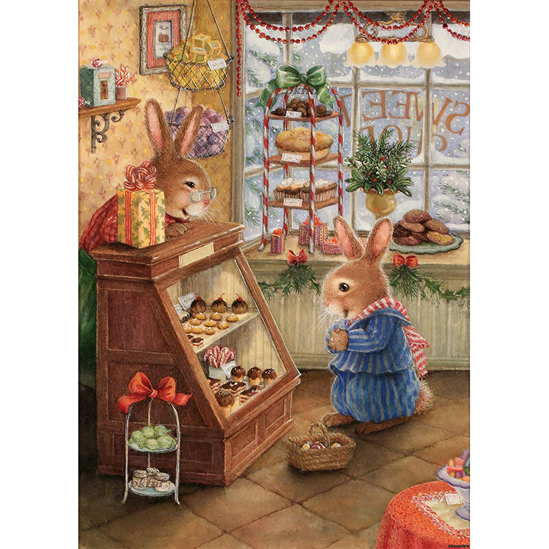 高难度3000卡通动漫治愈国潮8一10岁500片减压男儿童节 彼得兔500片