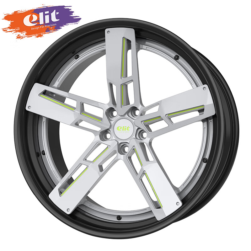 elit双片锻造改装轮毂适用奥迪a4l s4 a6 英菲尼迪q50 宝马3 4 5 6系