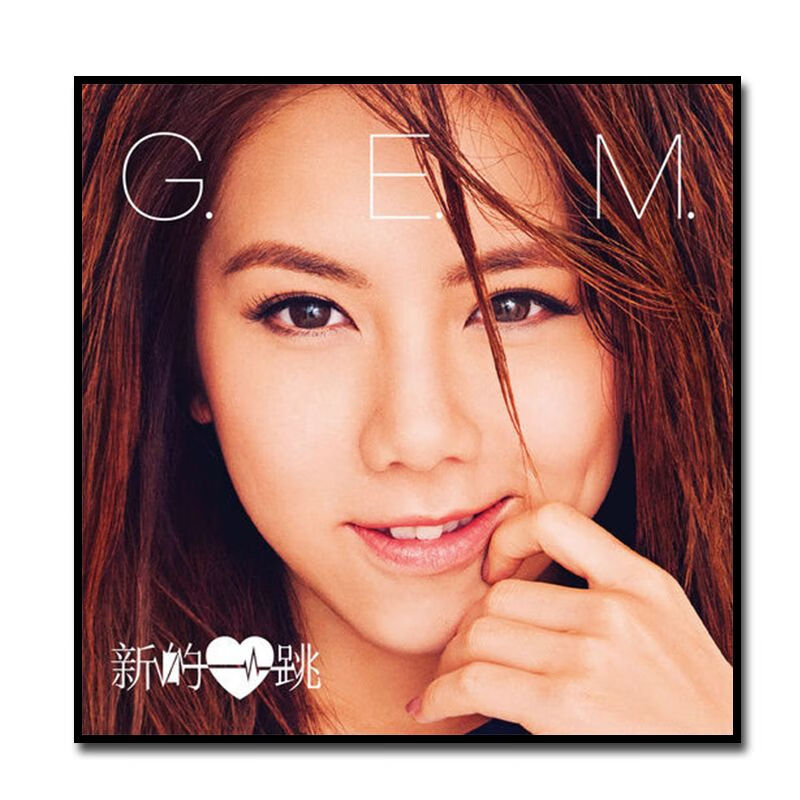 邓紫棋gem数字油画diy音乐专辑封面集定制手绘填充涂色画装饰挂画