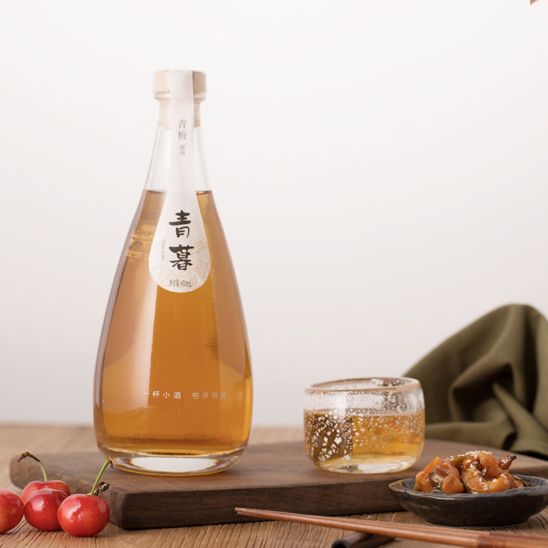 春华秋时 梅子酒 青暮 14度青梅酒450ml梅酒礼盒装