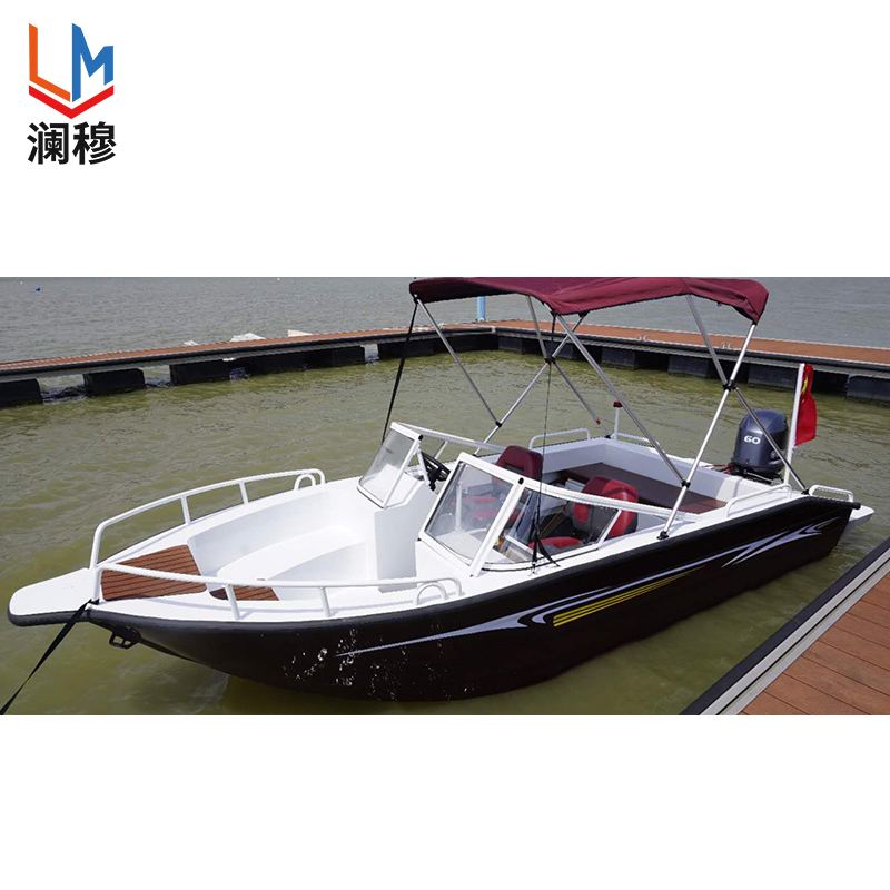 澜穆 玻璃钢快艇 豪华玻璃钢快艇游艇高速艇防汛应急休闲旅游娱乐快艇