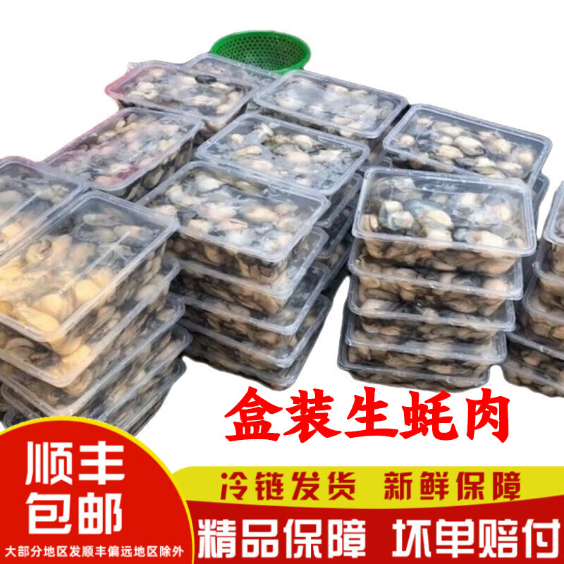 臻藓钰现剥鲜活生蚝肉海蛎子牡蛎肉生鲜海产品生蚝肉 2500g(5斤5包)