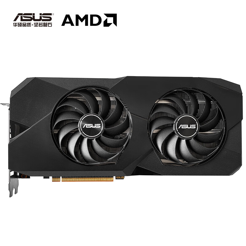 华硕（ASUS）DUAL RX6750GRE 12G V2 GAMING  AMD RADEON RX 6750 GRE 游戏显卡   