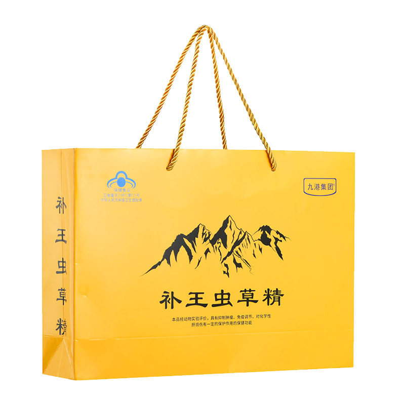 集团增强免疫力保护化学性肝损伤抑制1肿瘤冬虫夏草胶囊虫草年货礼盒