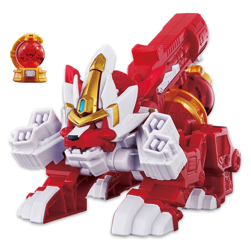 bandai万代 【现货】 宇宙战队九连者 dx 宇宙合体77 狮子座航行器