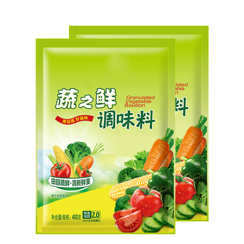 【李湘推荐】太太乐蔬之鲜400g*2袋素食炒蔬菜调味料调味厨房调料