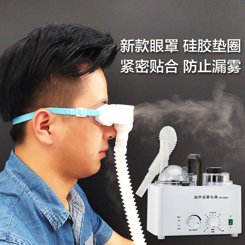 雾化器wh-2000超声波雾化器家用呼吸道干眼症眼睛雾化仪 雾化器1台