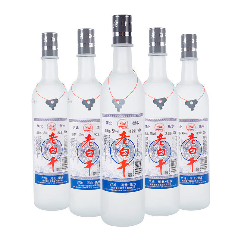 衡水酒老白干 500ml 42度52度67度浓香型白酒河北衡水大磨砂整箱 42度