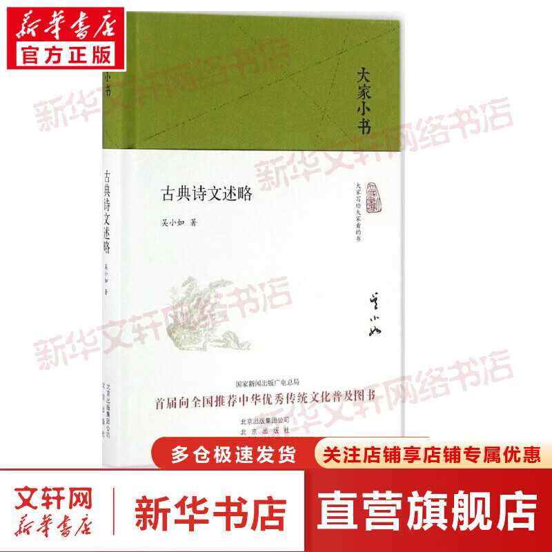 大家小书系列 古典诗文述略