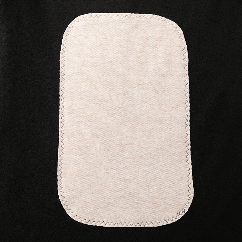 芬腾情侣保暖内衣秋季圆领长袖打底保暖内衣情侣秋衣秋裤套装 黑色-男款 M
