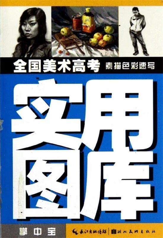 全国美术高考实用图库:素描色彩速写 湖北美术出版社 编【正版】