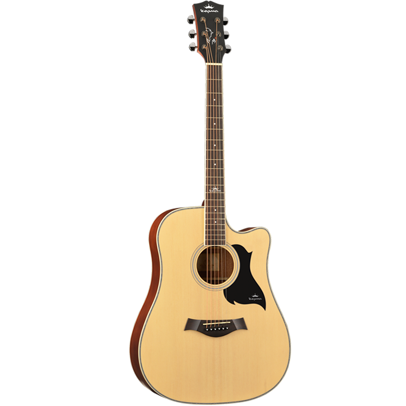 学吉他不可错过！卡马D1C/A1C吉他民谣旗舰款价格走势，性价比高达极致