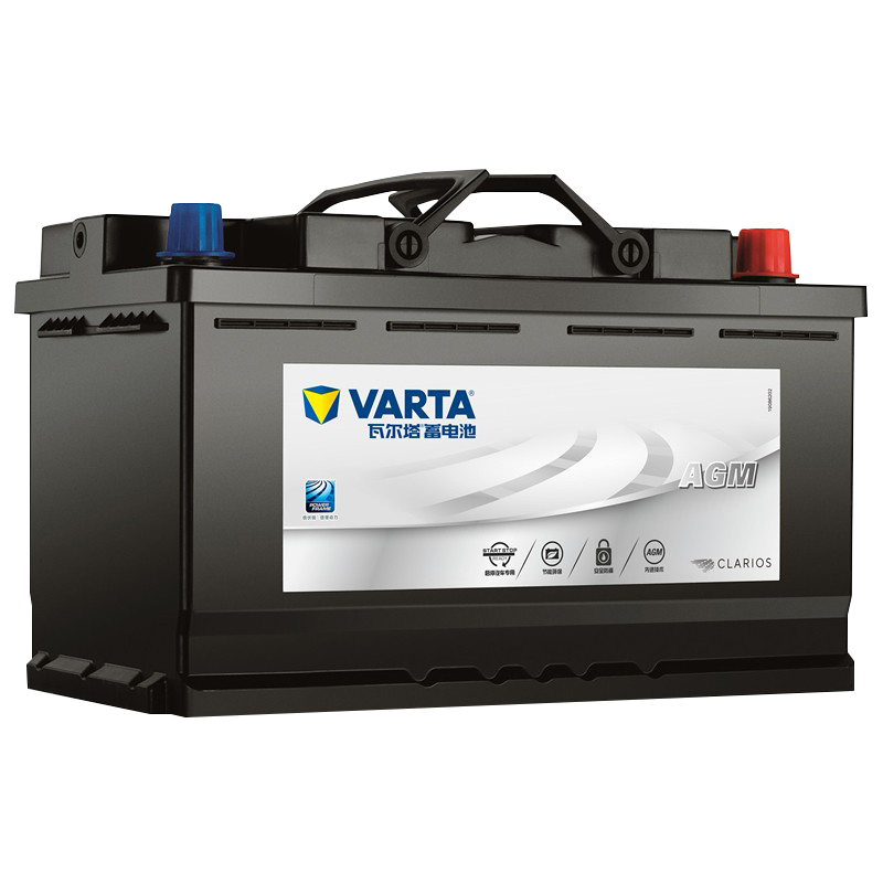 瓦尔塔（VARTA）汽车电瓶蓄电池启停 AGM H7 80AH 宝马/奥迪/奔驰/路虎 以旧换新 950元