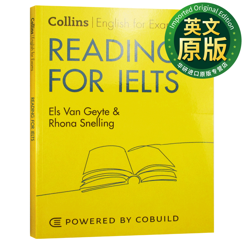 雅思阅读 英文原版教材 Collins English for Exams Reading for IELTS 柯林斯英语考试
