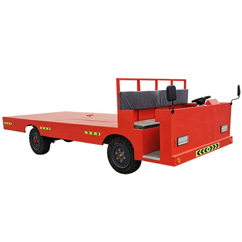 仁聚益电动四轮平板车货车搬运车拉货车载重王厂区周转牵引大功率运输