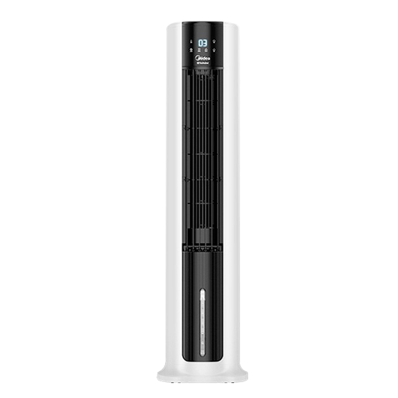 美的（Midea）空调扇智能遥控冷风扇冷风机水冷塔扇制冷气器家用无叶小空调扇 AAC12AR 白色