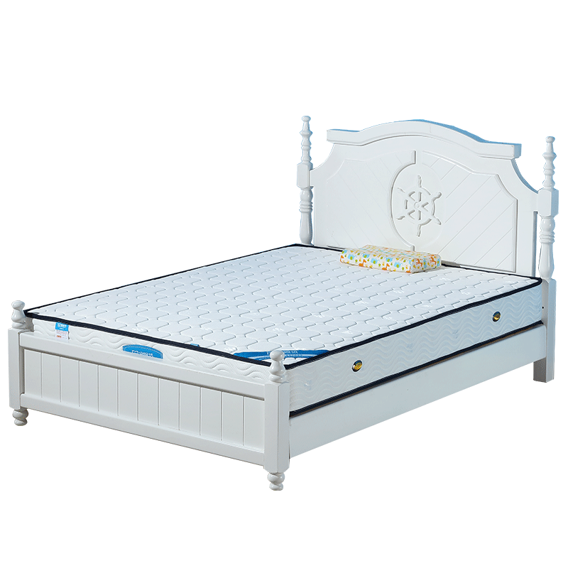 宜眠坊 (ESF) 床垫 3D椰棕弹簧床垫 棕簧两用 白色提花面料 J12 1.5*2.0*0.15米