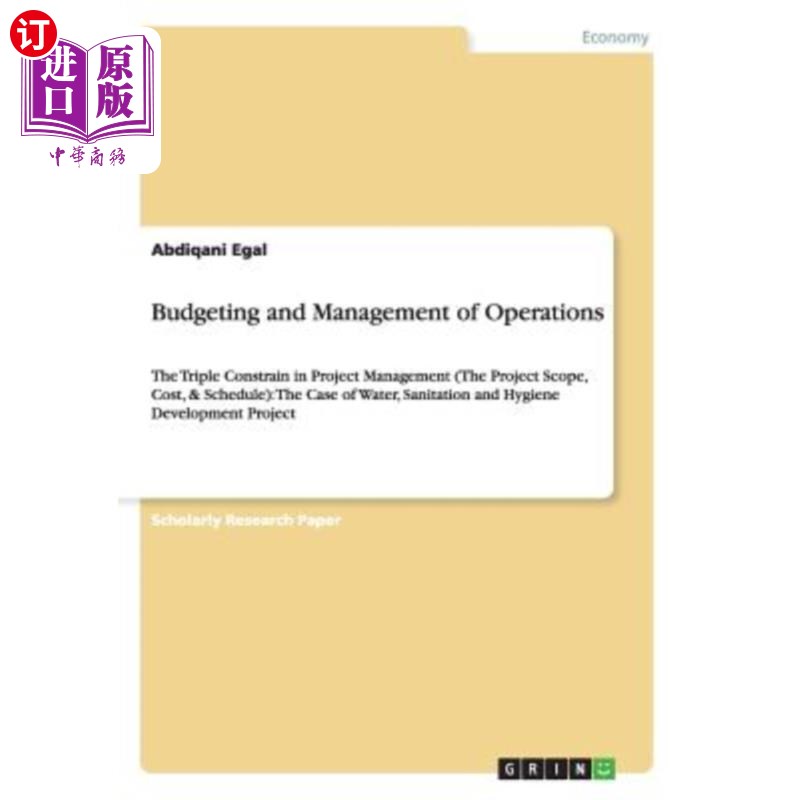 海外直订budgeting and management of operations: the triple