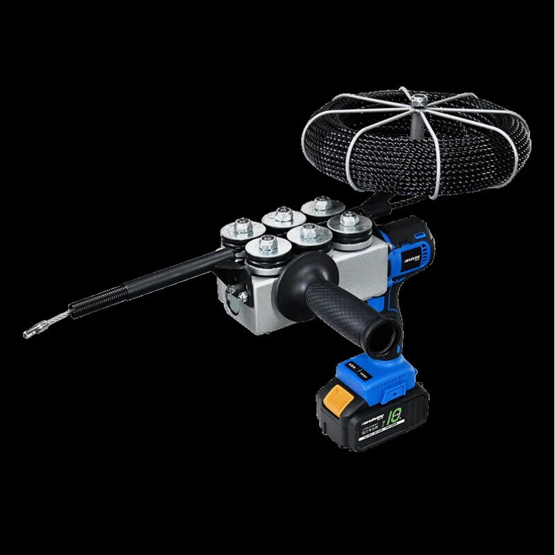 适之妙有穿线机锂电穿线器全自动电工钢丝穿管器电动拉线 无刷穿线机