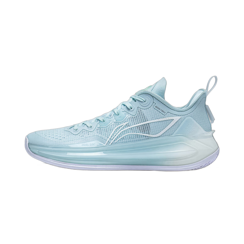 LI-NING 李宁 利刃 3 V2 男子篮球鞋 ABAT057-2 淡蓝色 43