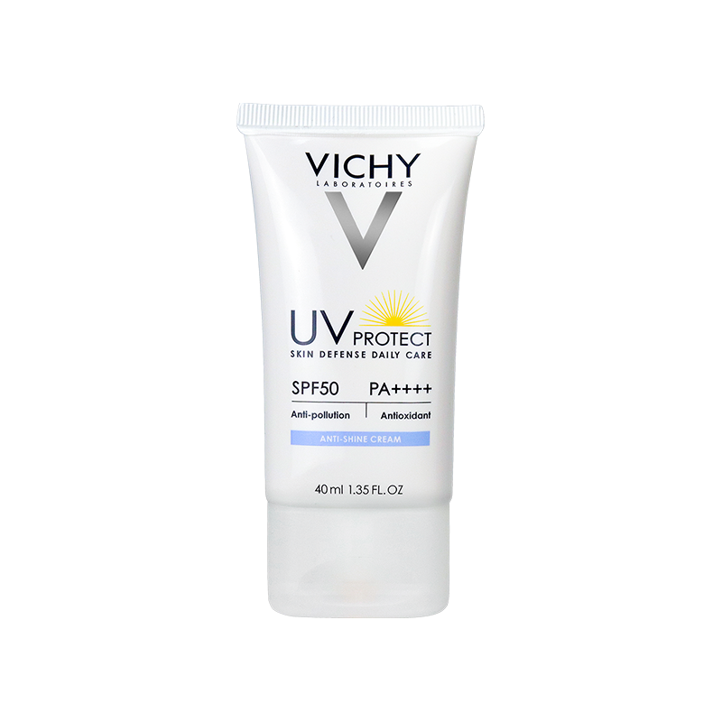 薇姿（VICHY）丝缎柔润每日防晒霜 SPF50+ PA++++ 40ML（ 防晒隔离养肤 轻薄贴妆）