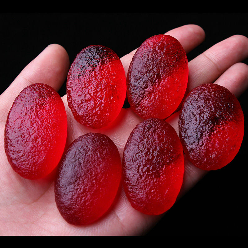 天然捷克库尔勒血陨石原石diy吊坠 疗愈灵性宇宙能量石消忧郁 库尔勒