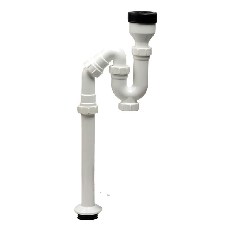 欧格乐小便器下水管小便斗排尿管小便池直落地排隔臭pp排污管配件