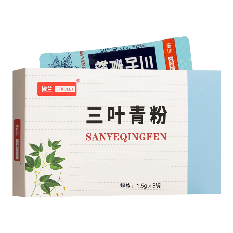椒兰 三叶青粉1.5g*8袋/盒 1盒装