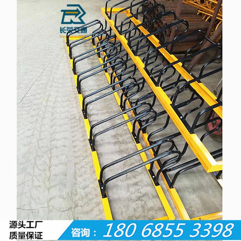 可狄电动车卡位停放架自行车停车架停车器定位器锁车固定架停车位厂家