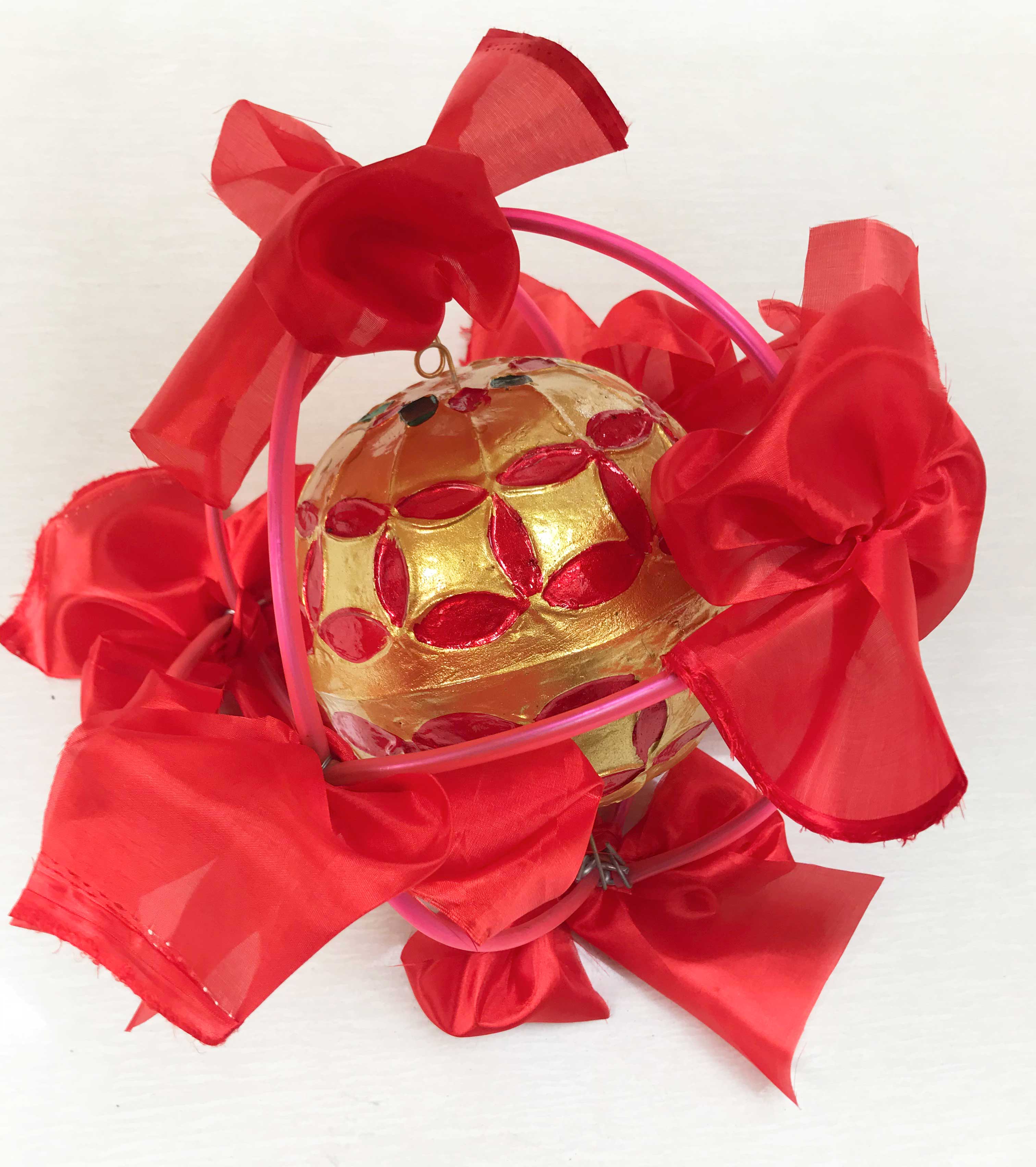 斗蜂木   舞狮球绣球舞龙灯舞狮子道具成人舞龙舞狮服装南狮北狮游戏