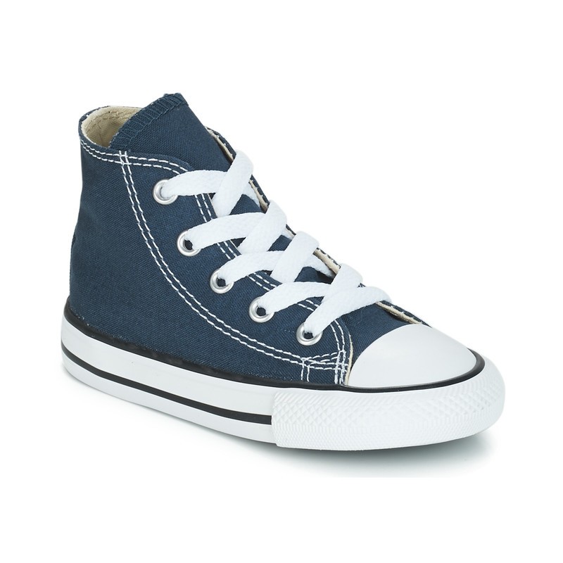 converse/匡威童鞋时尚舒适休闲板鞋高帮帆布鞋球鞋蓝色春秋新款7j233