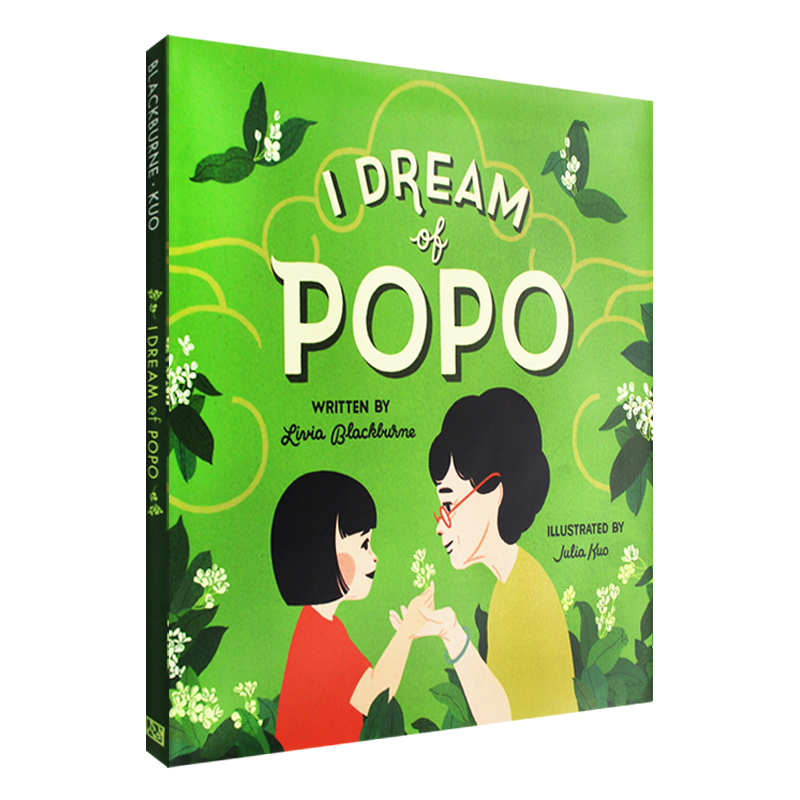 英文原版 我梦见婆婆 精装绘本 i dream of popo 英文版 进口英语原版