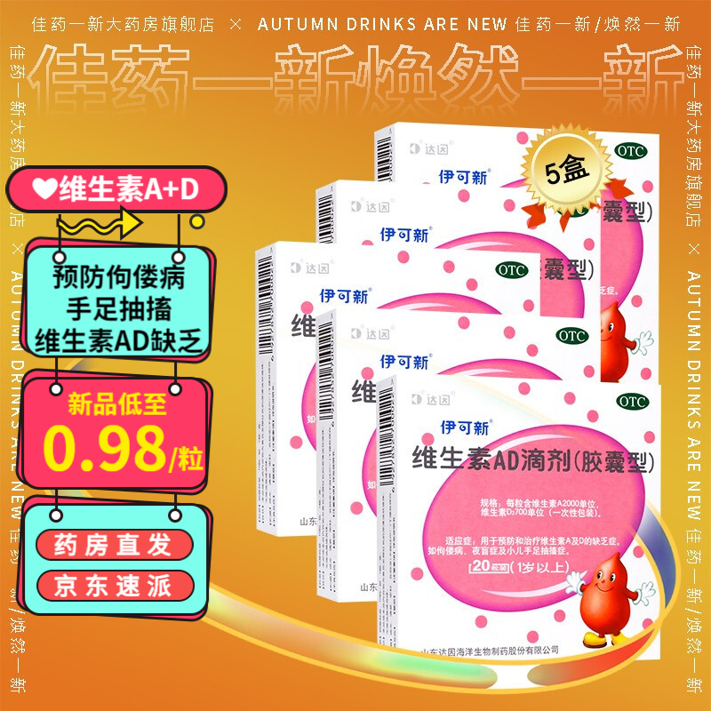 伊可新维生素AD滴剂:价格趋势与市场需求分析