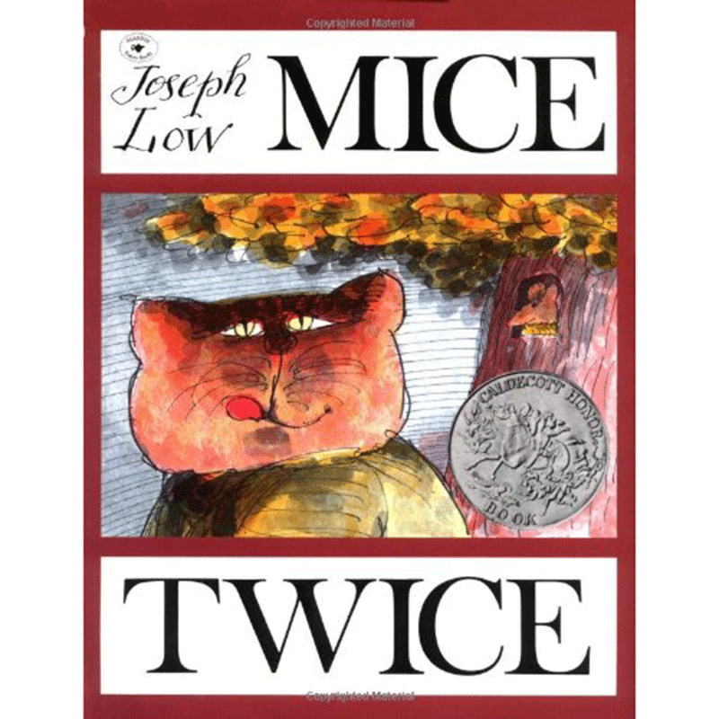mice twice 再来一只老鼠 凯迪克银奖绘本 低幼启蒙阅读图画书