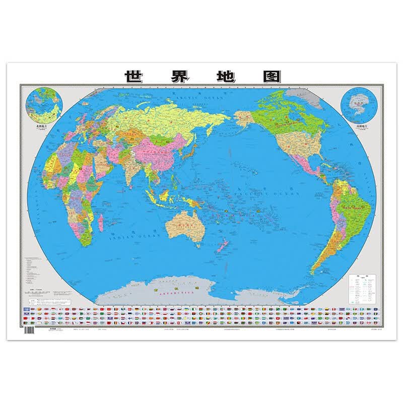 【高清版】2022全新版世界地图贴图 1.1米*0.