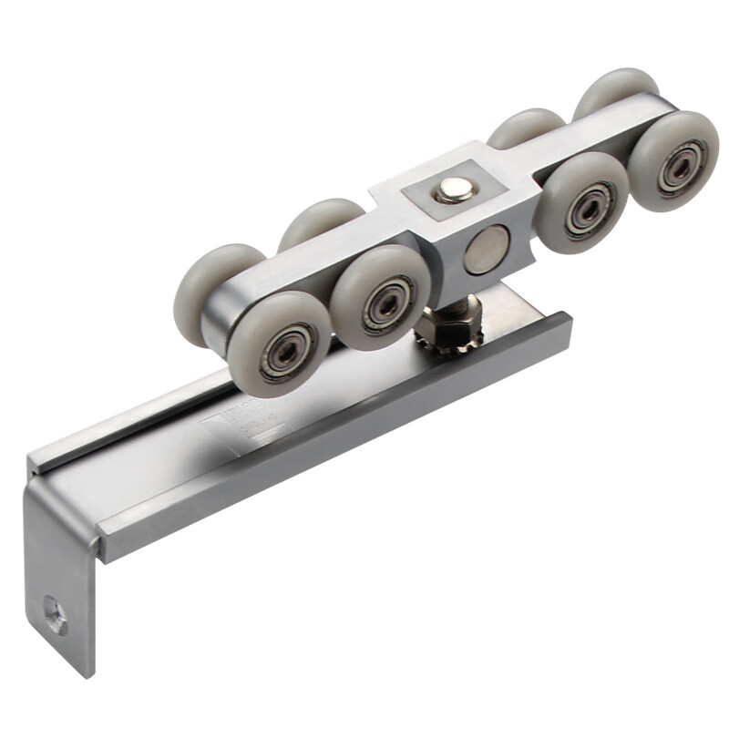 轮移门推拉门吊滑轮轨道厨房卫生间木门吊轨上滑轨配件 8轮 80kg承重
