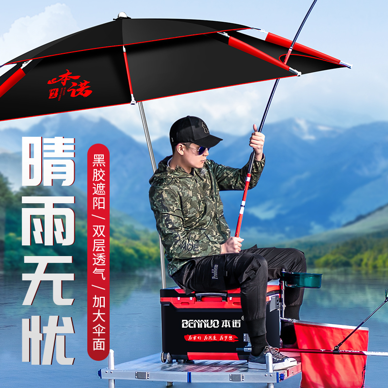 钓鱼伞质量真的好不?我的使用感受可参考