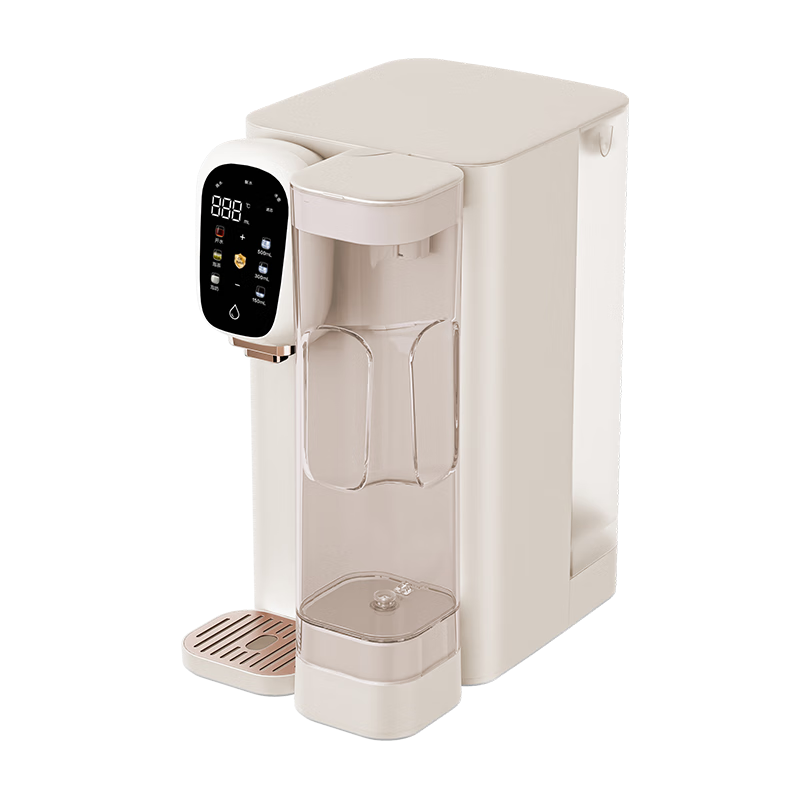 宜米（YIMI）净水器家用台式RO反渗透免安装富锶矿化净水机即热式加热直饮一体饮水机矿泉水75g年会行政采购