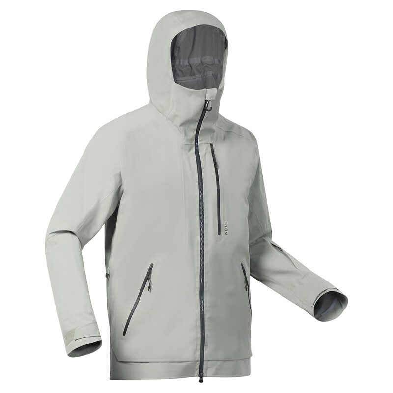 迪卡侬（DECATHLON）冬季运动滑雪服成人防水防风户外保暖夹克FR 500 男士牛油果绿雪服 S