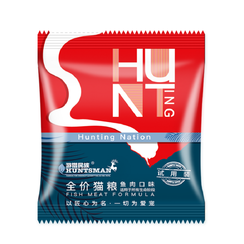 游猎民族猫粮全价营养配方布偶幼猫猫粮蓝猫成猫英短美短流浪猫深海鱼猫粮 主粮试吃40g